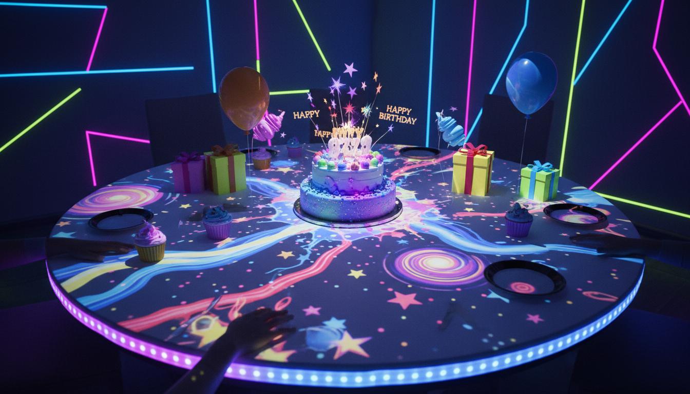 طاولة أعياد ميلاد